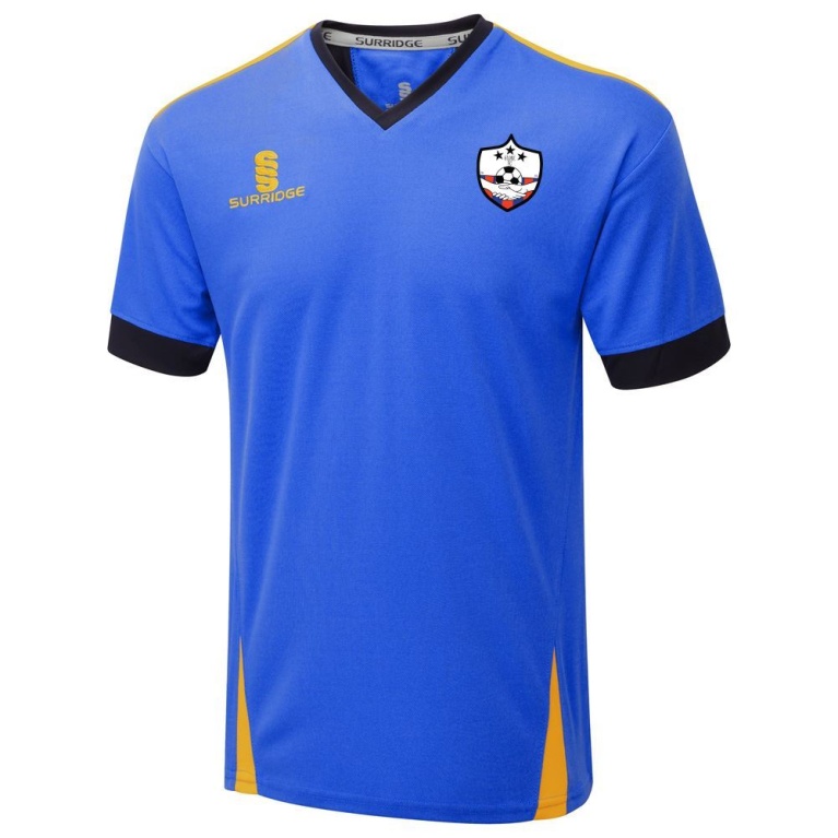 Women's Blade Training Shirt : Royal / Navy / Amber