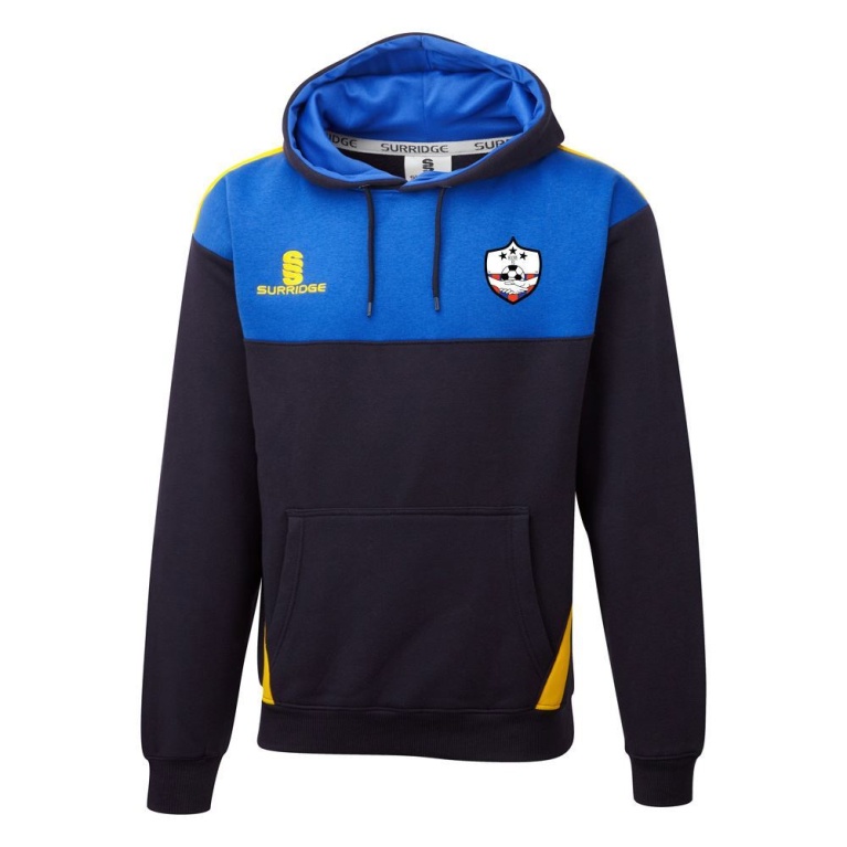 Women's Blade Hoody : Navy / Royal / Amber